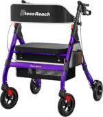 Discovering Comfort: Our Review of the Purple Foldable Rollator