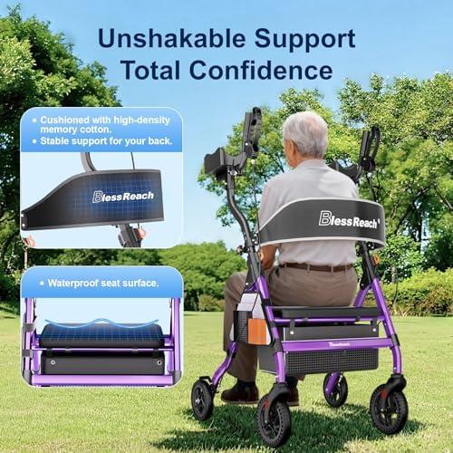 Exploring Stability and comfort: Our Review of the Heavy-Duty Rollator