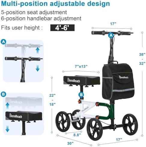 Rolling forward: Our Experience with the knee Scooter Walker