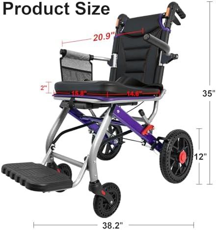 Discovering Freedom: Our Review of the 19.4lbs Folding Wheelchair