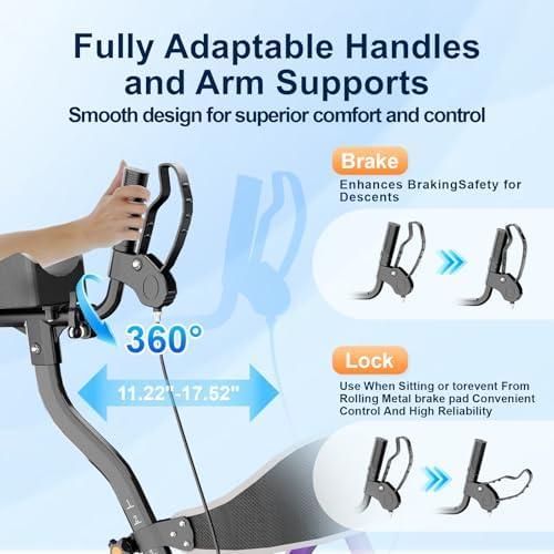 Exploring Stability and Comfort: Our Review of the Heavy-Duty Rollator