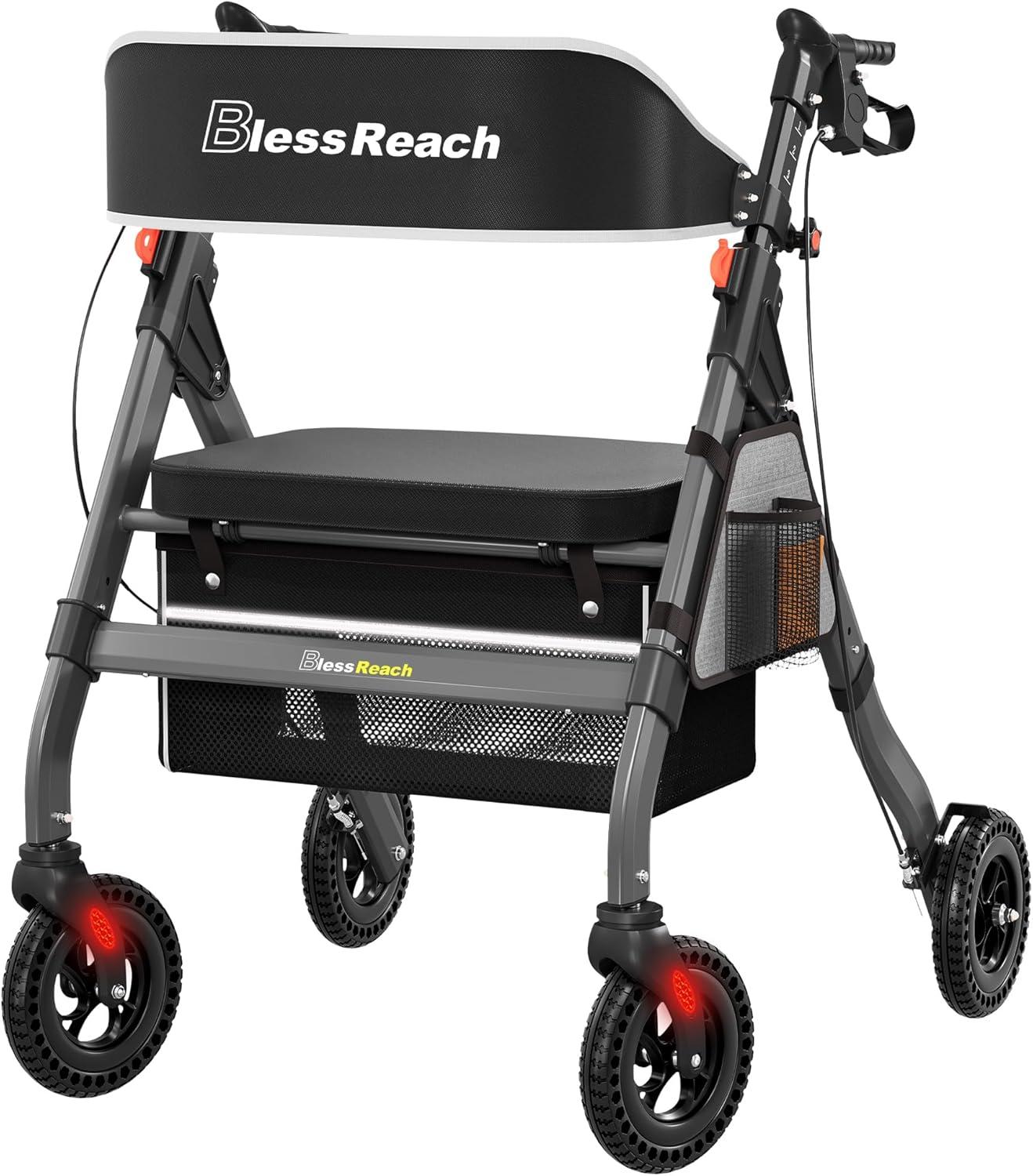 Experience Comfort and Stability: Our Review of the Foldable Rollator‌ Walker